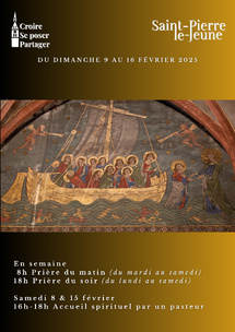 Semaine paroissiale - Du dimanche 9 au dimanche 16 février 2025