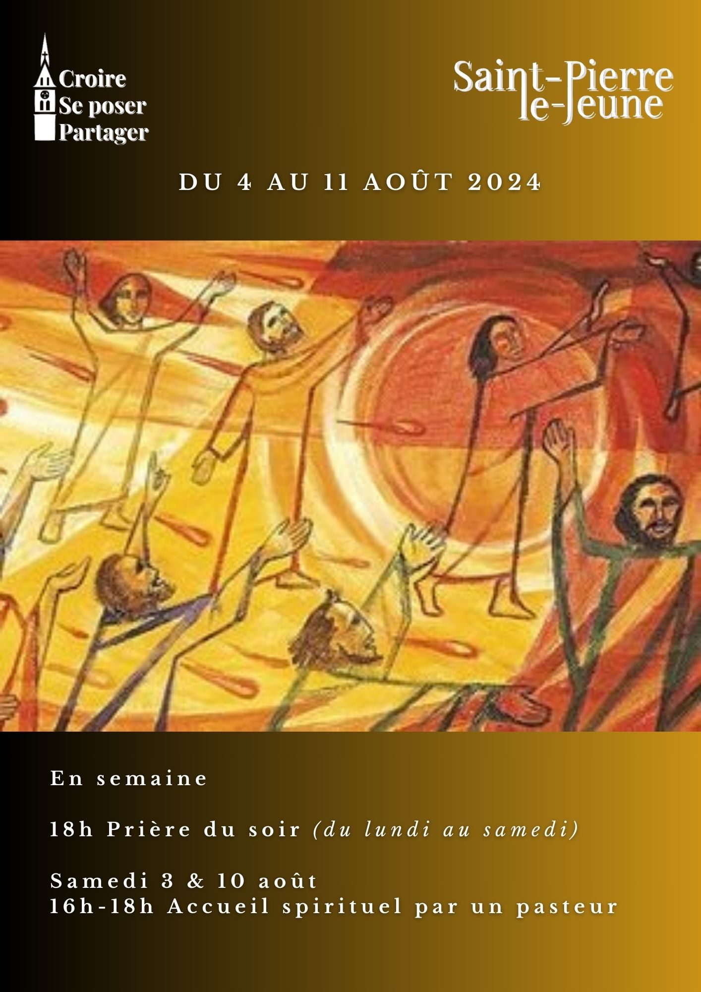  Semaine paroissiale -Du 4 au 11 août 2024